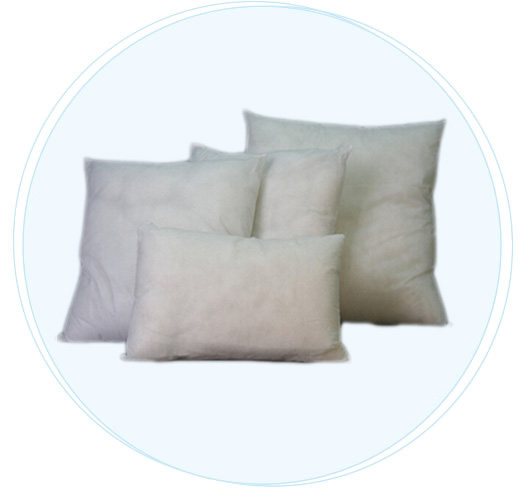 rayson nonwoven,ruixin,enviro-White Nonwoven Airplane Pillow Cover CE and FDA Certificate 40 cm 40 -4