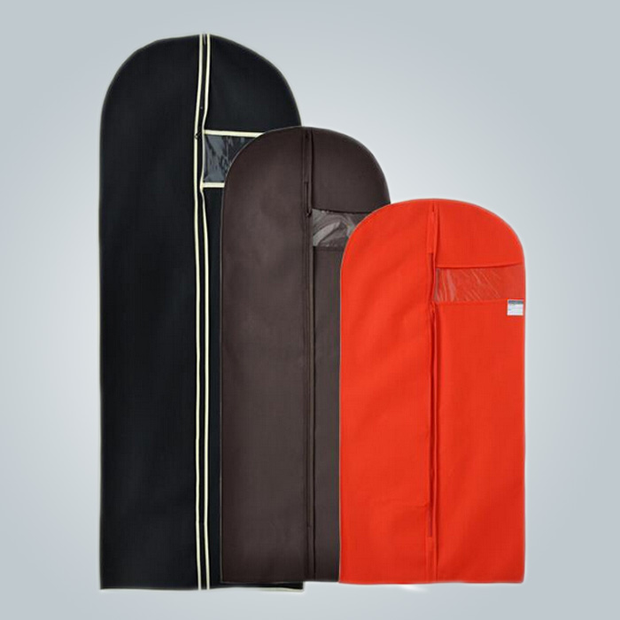 rayson nonwoven,ruixin,enviro-Wholesale Recyclable Nonwoven Handle Garment Bag with Fashion Style