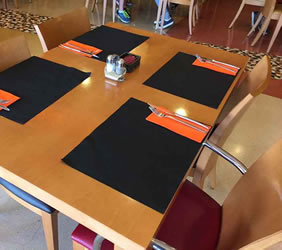 precut fabric material weight series for restaurant-12
