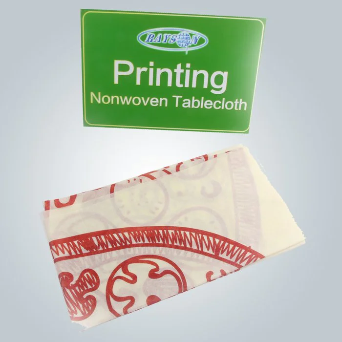 product-ABACTERIAL Resturant Non Woven Tablecloth Disposable Pringting Cover-rayson nonwoven-img-3
