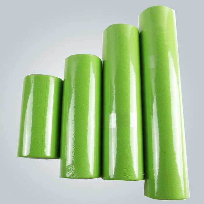 product-Green color small precut roll non woven table cloth-rayson nonwoven-img-3