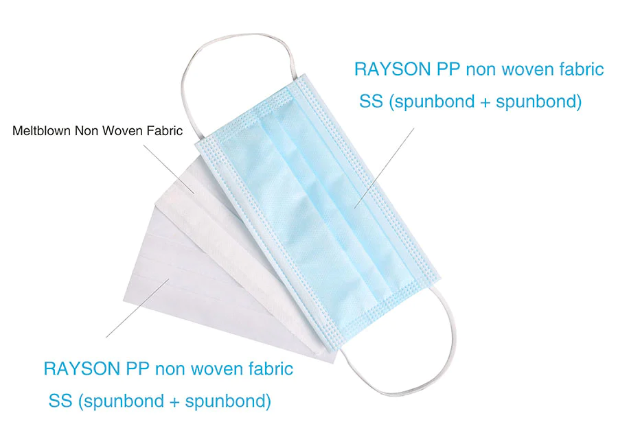 rayson nonwoven non woven fabric in medical textiles in bulk