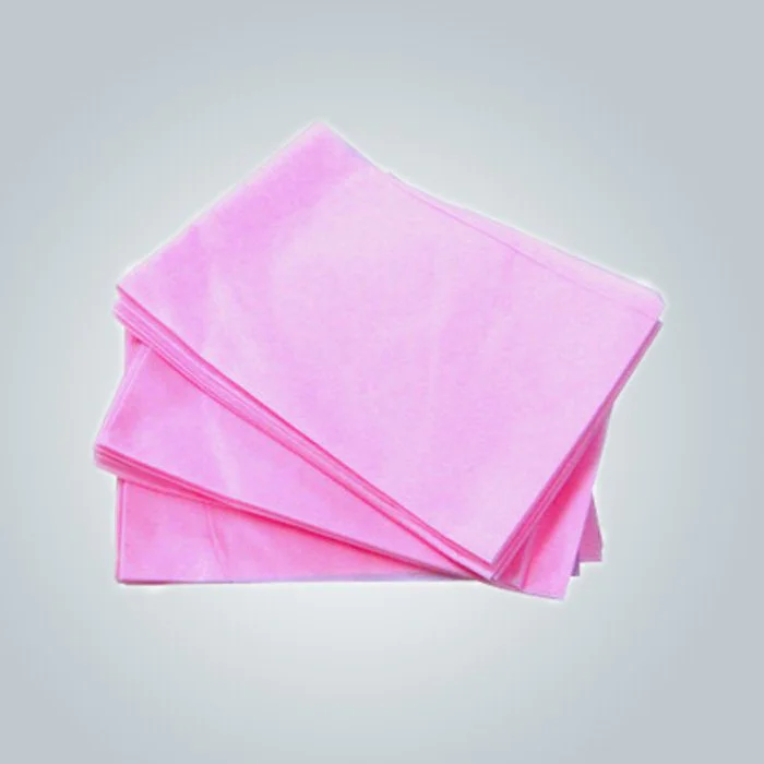 product-rayson nonwoven-Pink Medical Use Disposable Bed Sheet Polypropylene Non Woven Bed Sheet in P-2