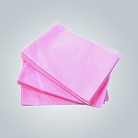 Pink Medical Use Disposable Bed Sheet Polypropylene Non Woven Bed Sheet in Piece