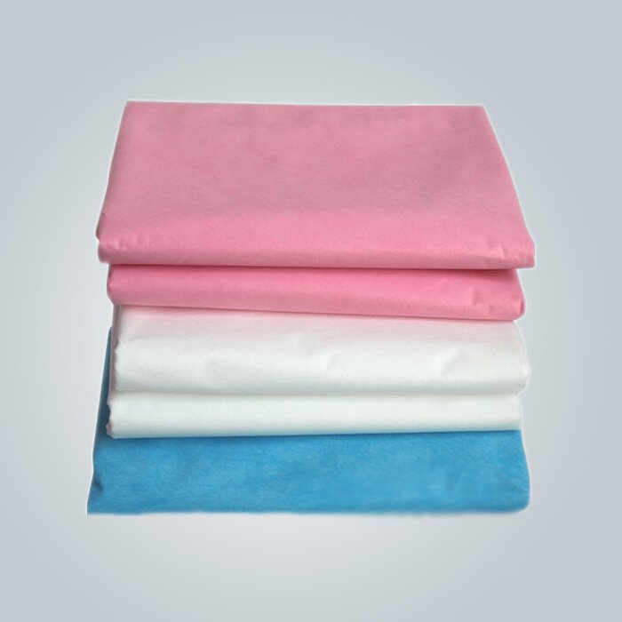 Soft Feeling Comfortable PP Nonwoven Bedsheet For Hygienic With Multi Colors
