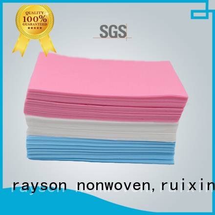 20gsm slip piece non woven fabric wholesale rayson nonwoven,ruixin,enviro