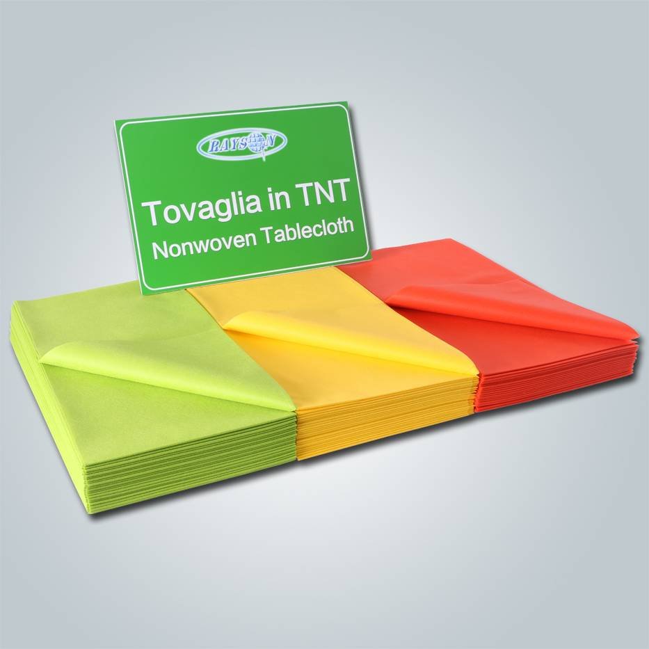 rayson nonwoven,ruixin,enviro Disposable tnt non woven table cover in differet sizes RS-TC09 Non Woven Tablecloth image145