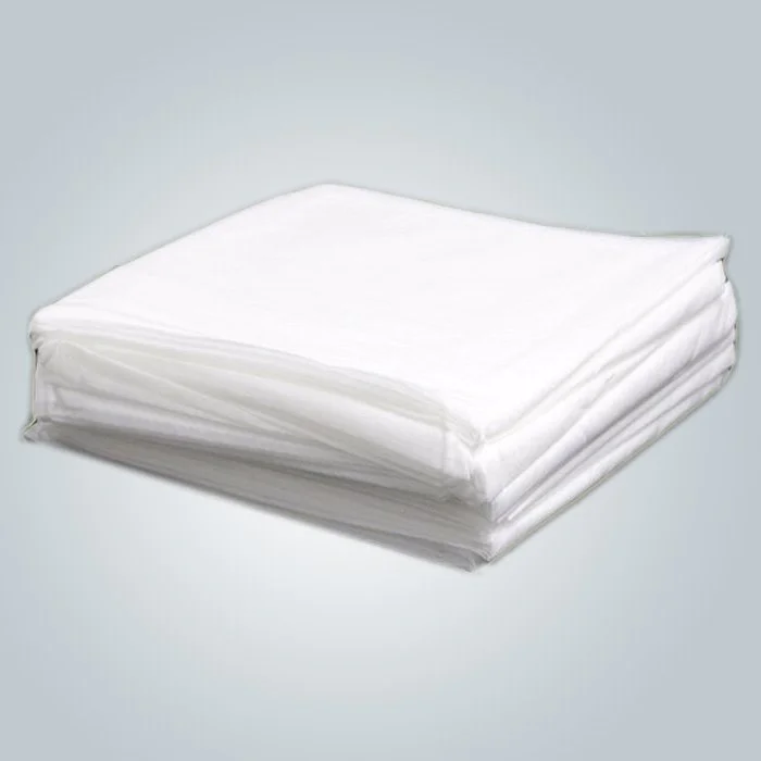 product-rayson nonwoven-Water Proof Oval Pattern White Color SMS Nonwoven Fabric For Sanitary Napkin-2