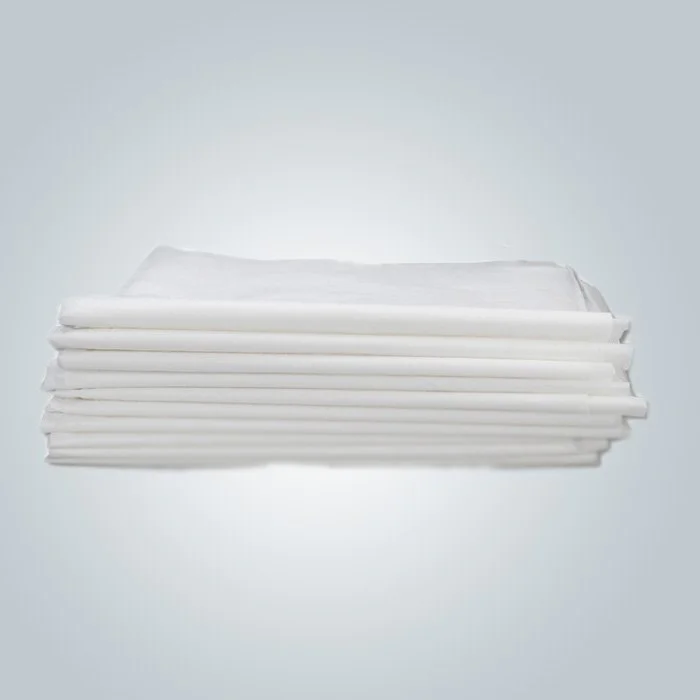 product-Water Proof Oval Pattern White Color SMS Nonwoven Fabric For Sanitary Napkin Leg Cuff-rayson-3