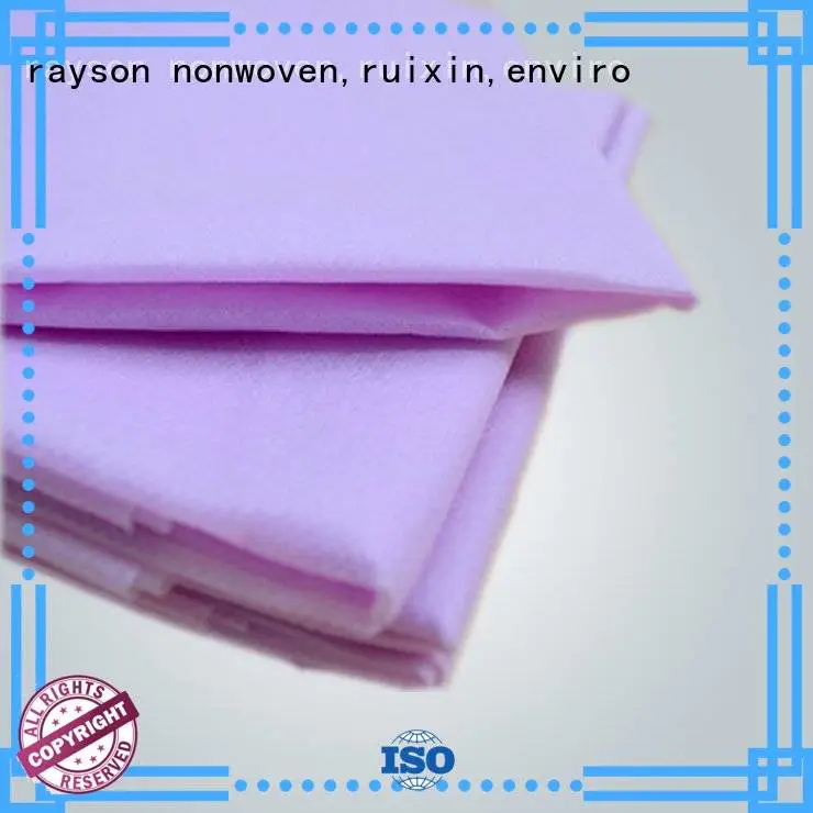 non woven factory eco rayson nonwoven,ruixin,enviro Brand non woven fabric wholesale
