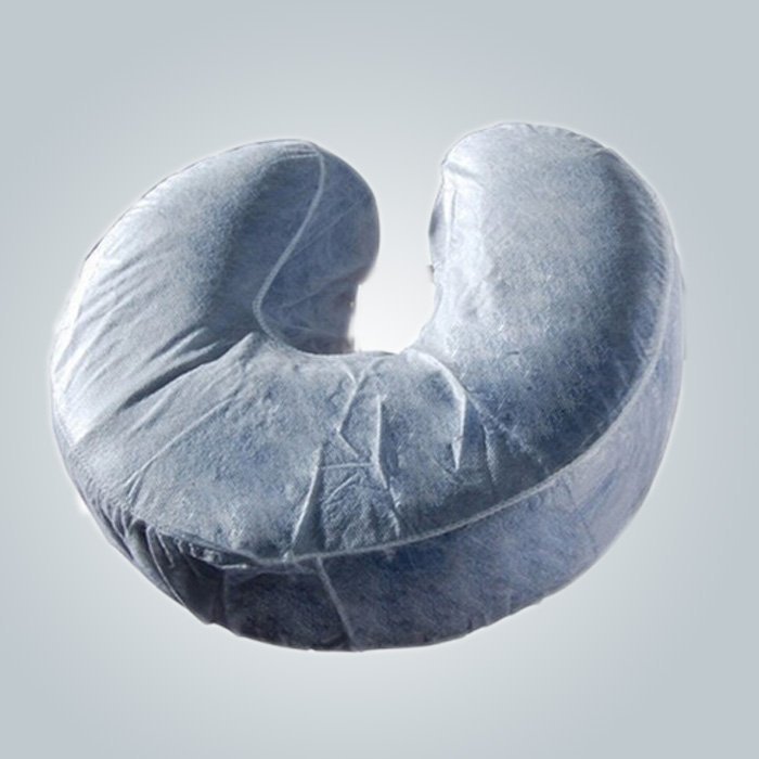 U- の形をした使い捨て枕スリップ快適な首ガード不織布抱き枕カバー