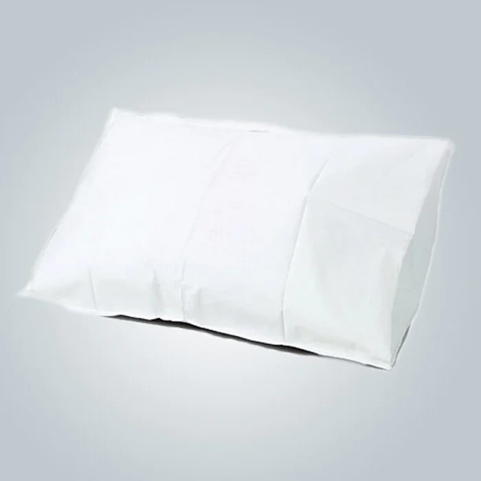 product-High Quality White Health Care Nonwoven Fabric Pillow Cover For Memory Foam Massage Pillow-r-3