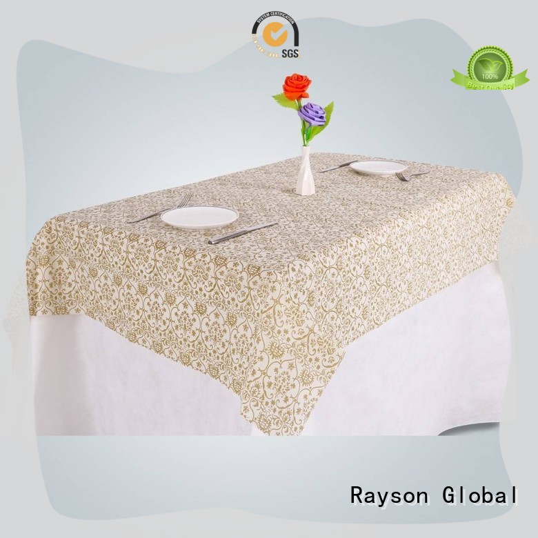 rayson nonwoven,ruixin,enviro clean non woven tablecloth wholesale for indoor