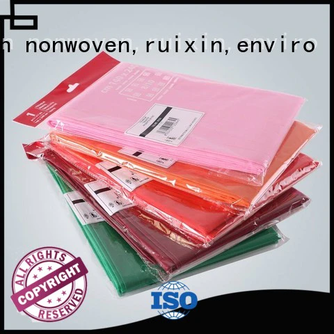printing different rayson nonwoven,ruixin,enviro Brand non woven cloth factory