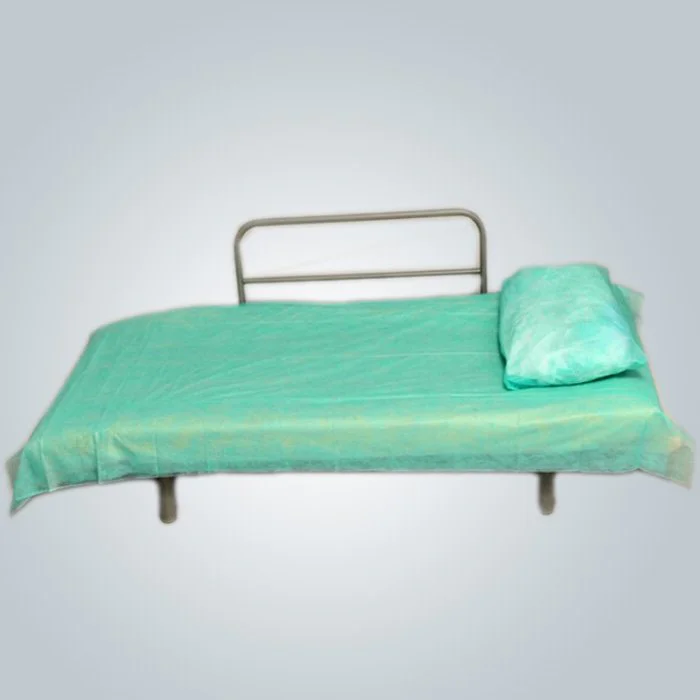 product-rayson nonwoven-Function Antibacterial PE Coated Plastic Disposable Non Woven Bed Sheets-img-2