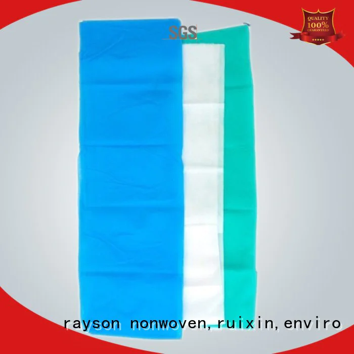 OEKOTEX Certificate Raw Material Non Woven Disposable Products for Bedsheet / Facemask