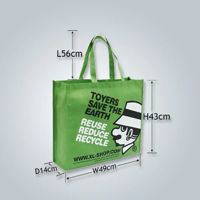 sewing handle non woven carrier bags wholesale