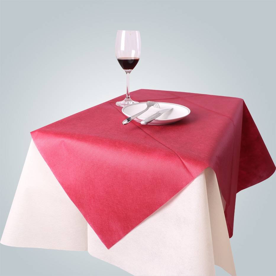 rayson nonwoven,ruixin,enviro Table cloth used material wholesale tnt non woven fabric in different thickness Non Woven Tablecloth image161