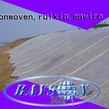 rayson nonwoven,ruixin,enviro Brand approved stable weed control landscape fabric flower supplier