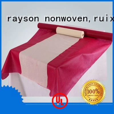long brodeaux bundle non woven cloth rayson nonwoven,ruixin,enviro manufacture