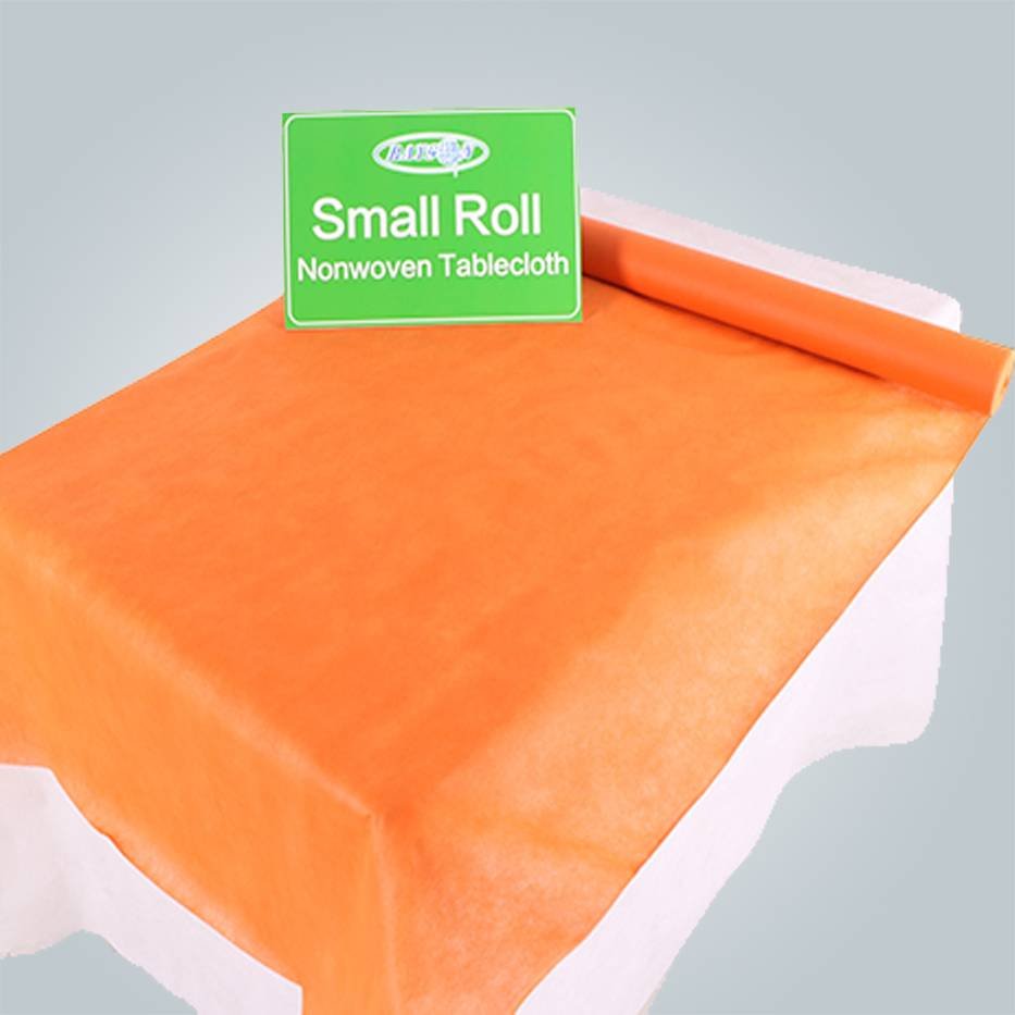 Soft touch non-woven tnt tablecloth / table cloth factory in China