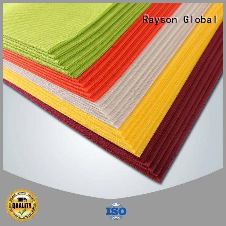 24m disposable bacterial carton rayson nonwoven,ruixin,enviro Brand non woven tablecloth supplier