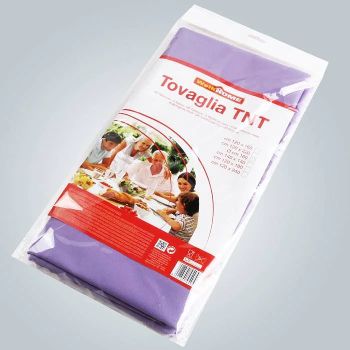 40g To 60g TNT Fabric Non Woven Tablecloth For Banquet Used