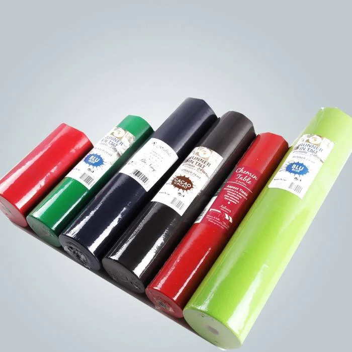 product-rayson nonwoven-100 Virgin Polypropylene Spunbond Non Woven Sheets Table Cloth Roll-img-2