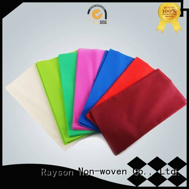rstc06 fresh non woven tablecloth blue rayson nonwoven,ruixin,enviro Brand company