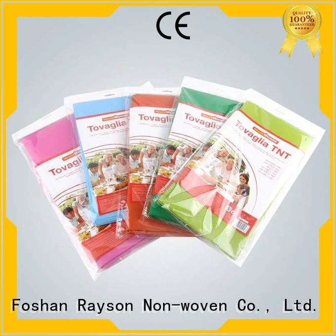 embossed raysons non woven tablecloth touched rayson nonwoven,ruixin,enviro