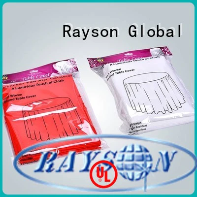 rayson nonwoven,ruixin,enviro Brand cloth roll custom raw material for non woven fabric