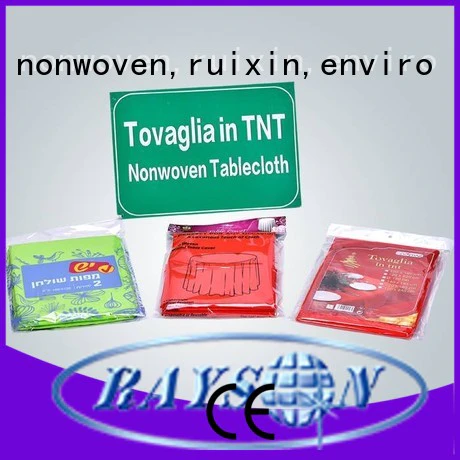 banquet rayson tablecloth tnt rayson nonwoven,ruixin,enviro Brand tnt tablecloth supplier