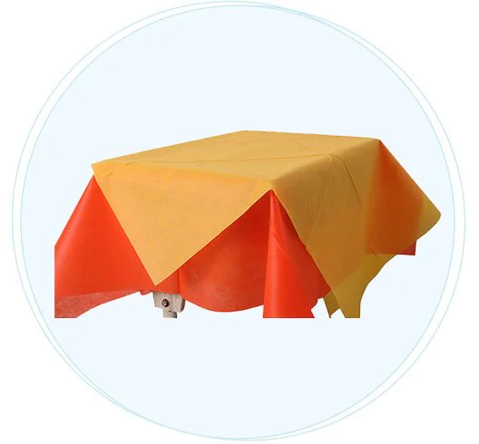 tablecloth nontoxic square non woven cloth rayson nonwoven,ruixin,enviro Brand