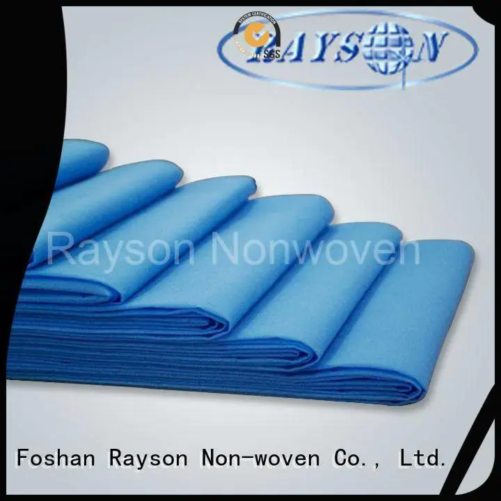 Custom cover non woven fabric wholesale width rayson nonwoven,ruixin,enviro