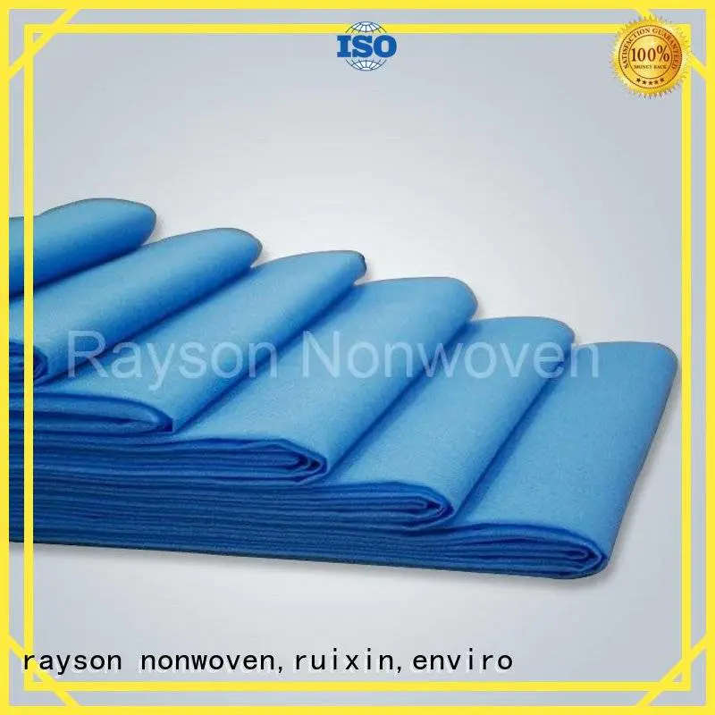 non woven factory pattern moisture non woven fabric wholesale patient rayson nonwoven,ruixin,enviro Brand