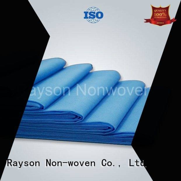 rayson nonwoven,ruixin,enviro Brand or sheets custom non woven factory