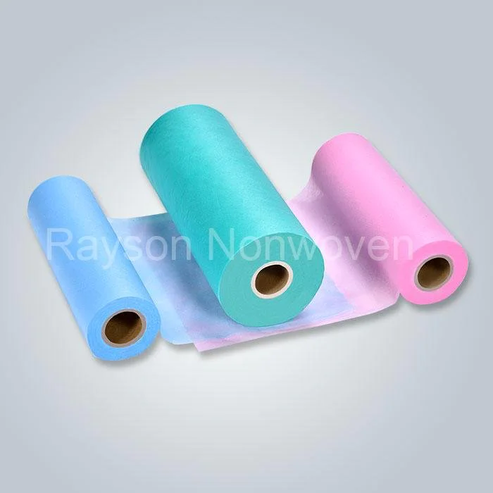 product-rayson nonwoven-Best selling of 100 polypropylene disposable hospital bedsheet nonwoven fabr-2