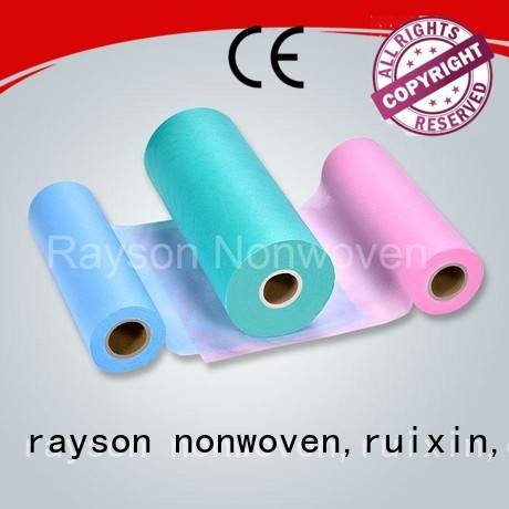 napkin non woven fabric wholesale pattern hydrophobic rayson nonwoven,ruixin,enviro company