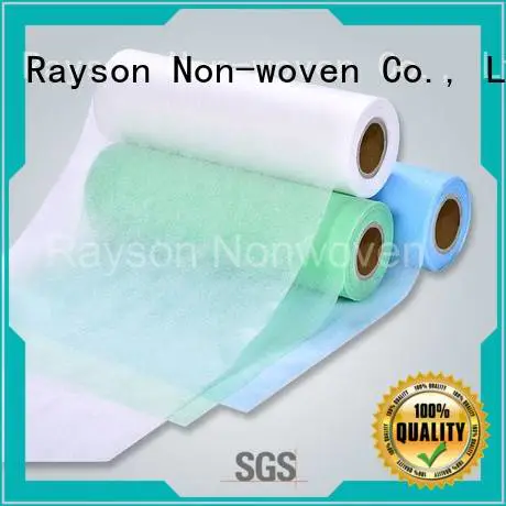rayson nonwoven,ruixin,enviro Brand pattern products soft non woven fabric wholesale