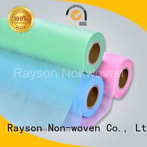 rayson nonwoven,ruixin,enviro Brand standard bedsheet non woven factory healthy