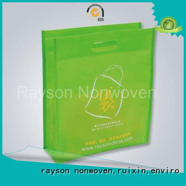 exported process nonwoven fabric manufacturers rayson nonwoven,ruixin,enviro Brand