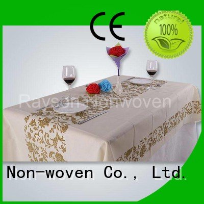 table embossed OEM non woven tablecloth