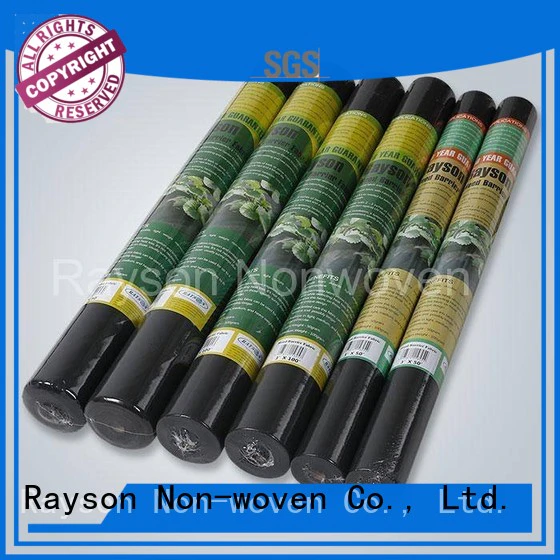 white cultivation weed control landscape fabric 17gsm 45m rayson nonwoven,ruixin,enviro Brand