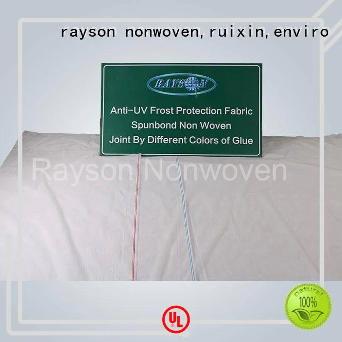 Custom nice reliable biodegradable landscape fabric rayson nonwoven,ruixin,enviro low