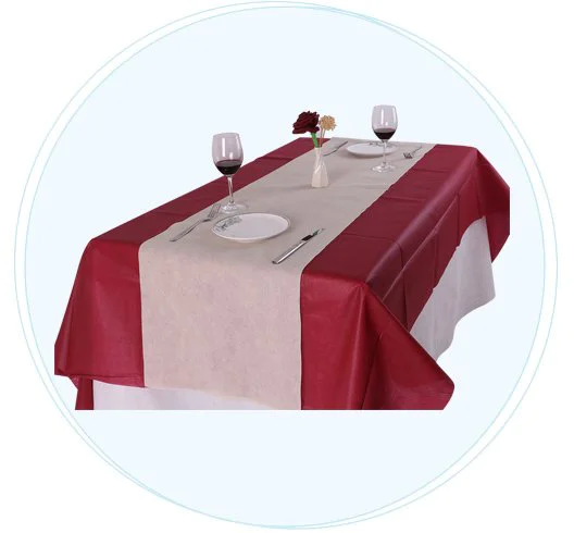 dinning touched napkins non woven tablecloth rayson nonwoven,ruixin,enviro Brand company