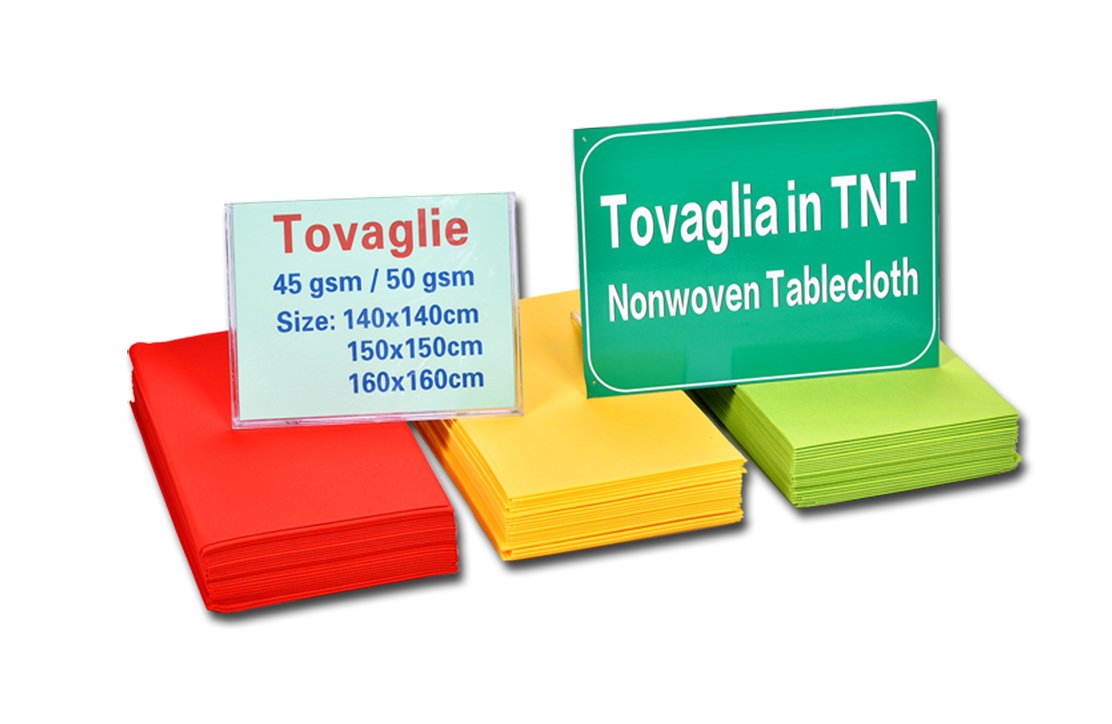 rayson nonwoven,ruixin,enviro-Pre-cut disposable TNT spunbond nonwoven table cloth Supplying