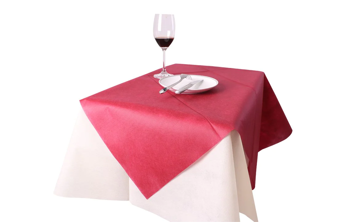 pack 60g resturant non woven tablecloth rayson nonwoven,ruixin,enviro Brand