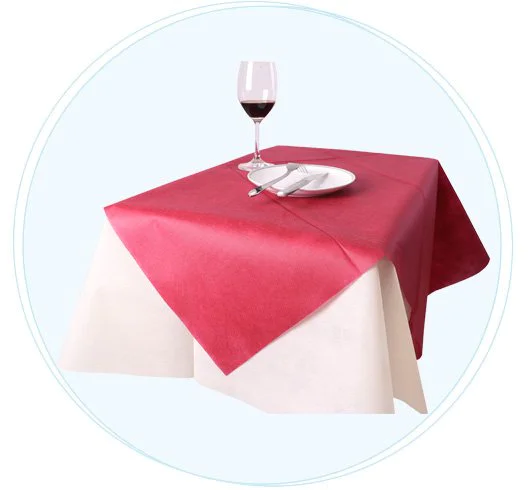 rayson nonwoven,ruixin,enviro degradable cotton tablecloths series for outdoor