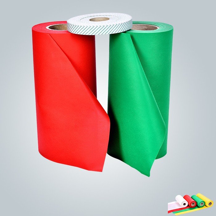 Pp spunbond nonwoven packing in small roll for grand cover or table clothes