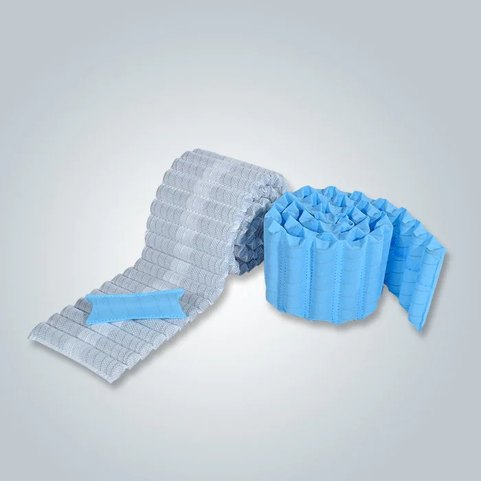 product-Pocket Spring Use 70gr Blue White Color Spunbond Nonwoven-rayson nonwoven-img-3